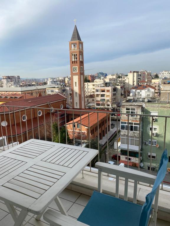 Μπαλκόνι ή βεράντα στο Valeur Penthouse Tirana City Center