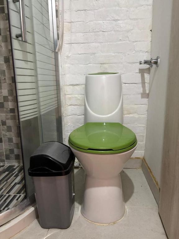 Koupelna v ubytování Hermoso Apartaestudio Todo Incluido Zona Céntrica