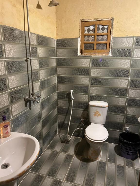 Koupelna v ubytování Pr Sen Lodge
