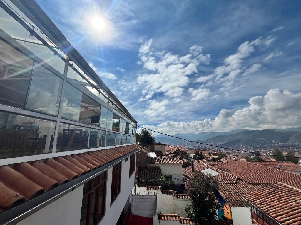 Üldine mäevaade või majutusasutusest Cusco Rock pildistatud vaade
