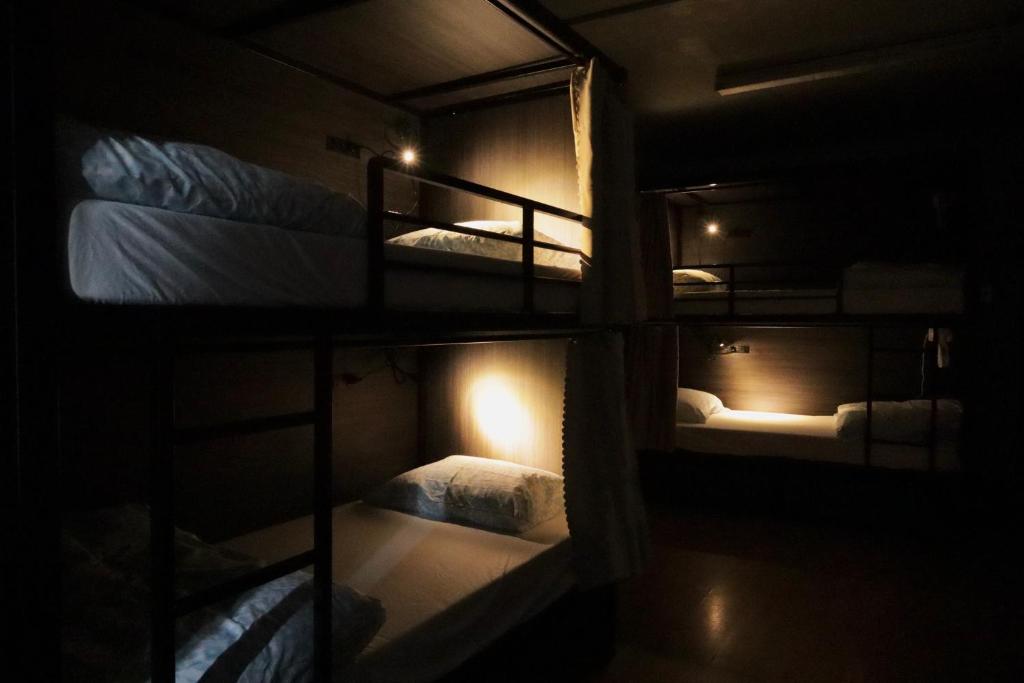 Postel nebo postele na pokoji v ubytování Ritz For Backpackers