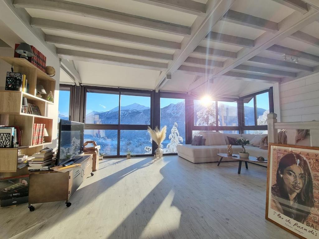 Fotografie z fotogalerie ubytování Cocon Zen vue panoramique v destinaci Saint-Jean-Saint-Nicolas