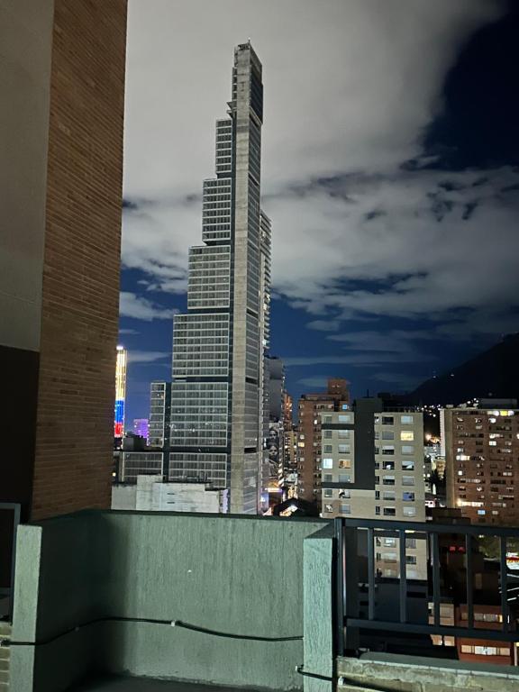 Nespecifikovaný výhled na destinaci Bogotá nebo výhled na město při pohledu z bed and breakfast
