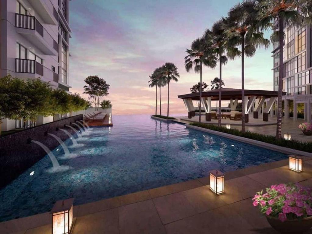 Bassein majutusasutuses Modern and Cozy One Manchester Place in Mactan Newtown või selle lähedal