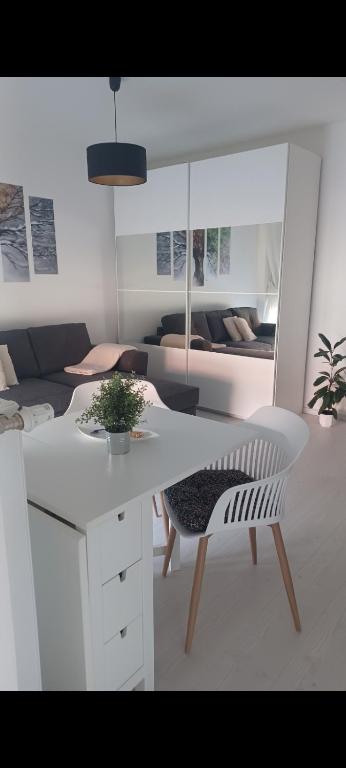 Posezení v ubytování Silver apartman