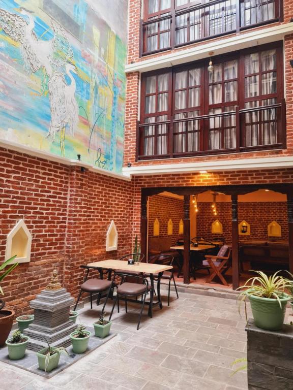 Restaurace v ubytování Atithi Bhawan