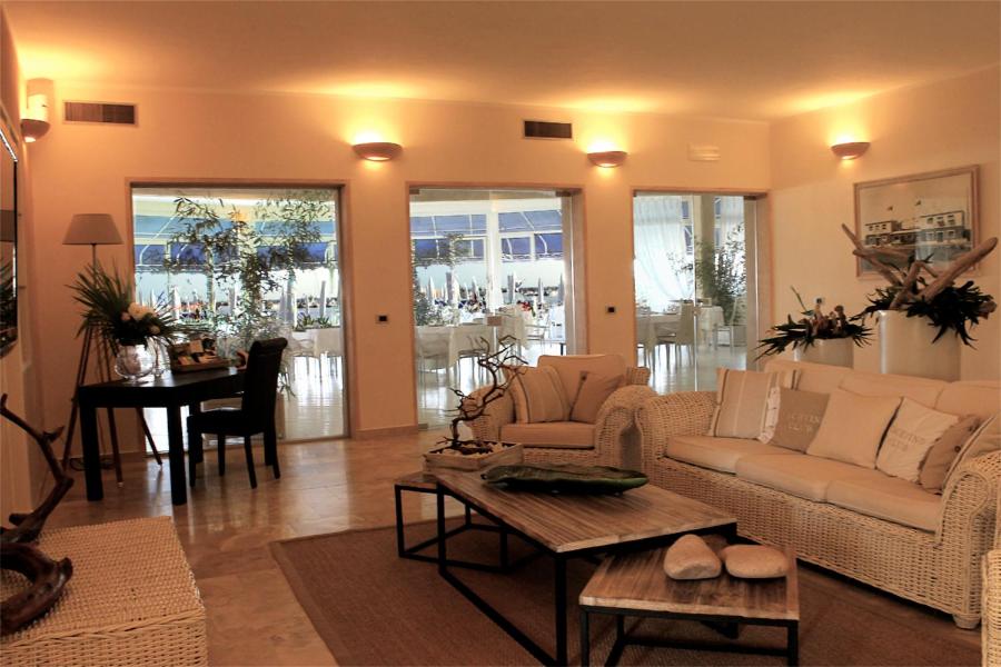 Posezení v ubytování Hotel Bagni Lido