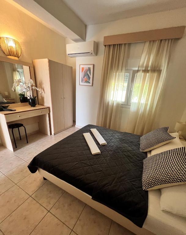 Posteľ alebo postele v izbe v ubytovaní DERES Apartments
