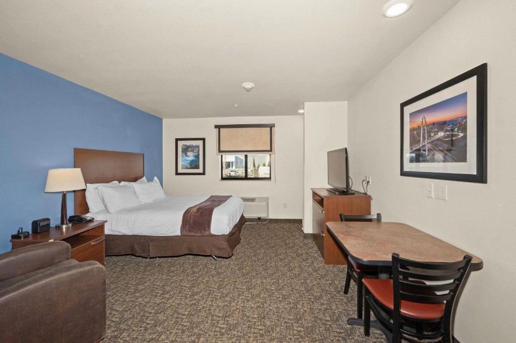 Posezení v ubytování MainStay Suites Spokane Valley