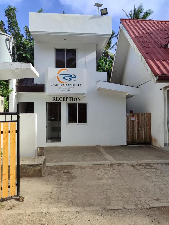 Budova, kde se aparthotel nachází