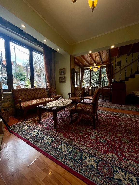 Posezení v ubytování Guesthouse Stemnitsa