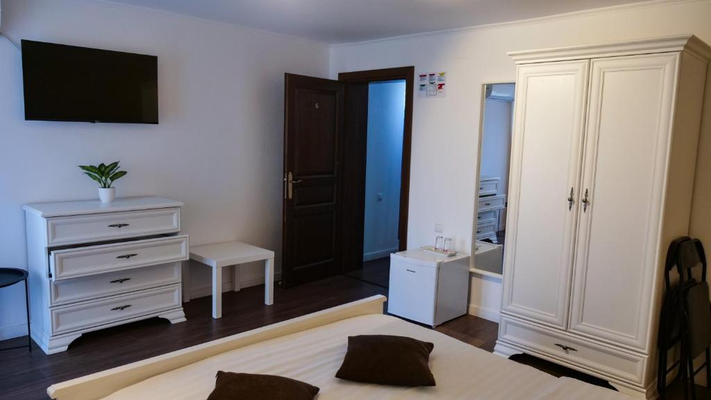 TV a/nebo společenská místnost v ubytování Casa Ambientt