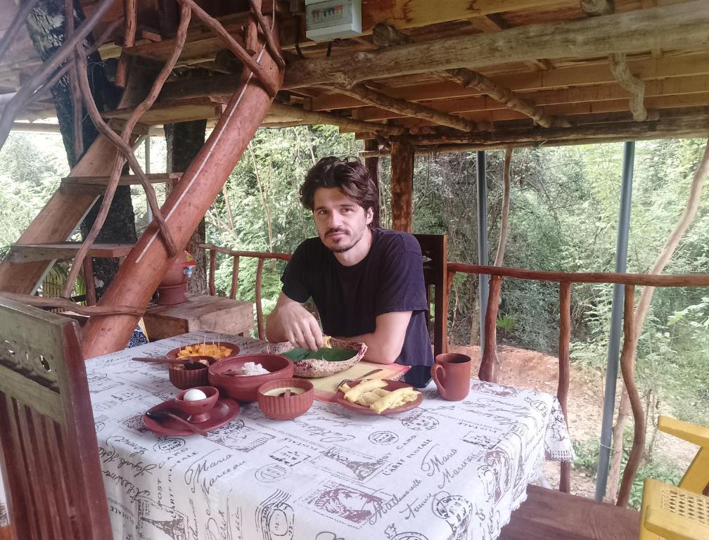 Jídlo v chaty nebo okolí