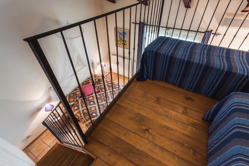 Postel nebo postele na pokoji v ubytování Pieve Del Castello