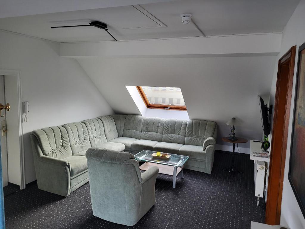 Posezení v ubytování Albergo City Hotel Berlin
