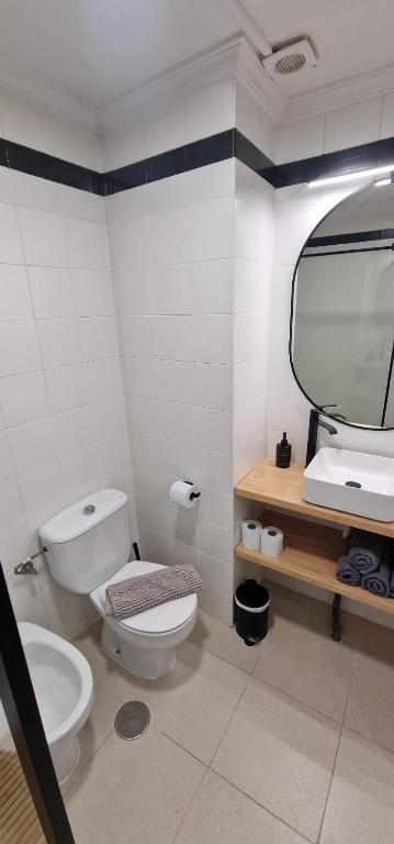 Łazienka w obiekcie apartamento céntrico jerez calle tucan n17