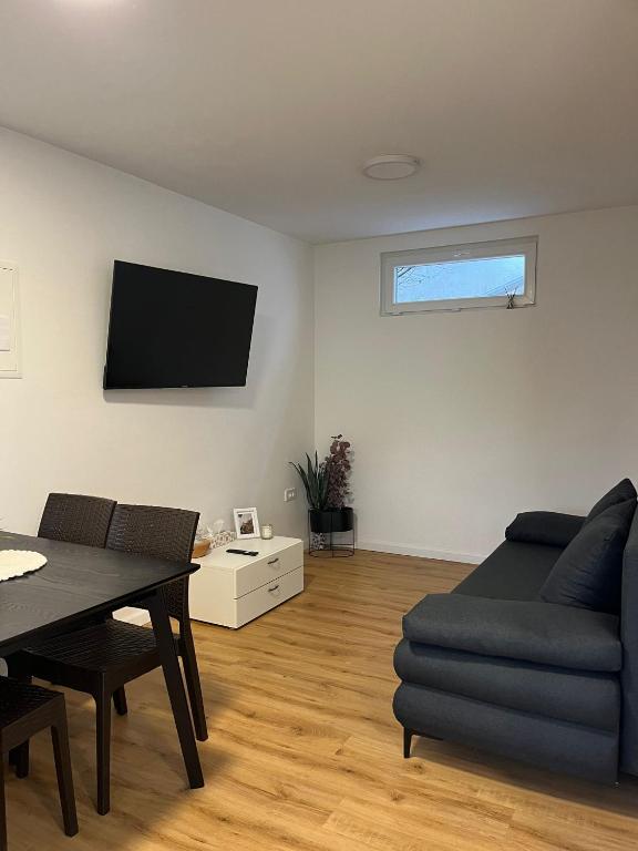 TV a/nebo společenská místnost v ubytování Hotel Ana Murter