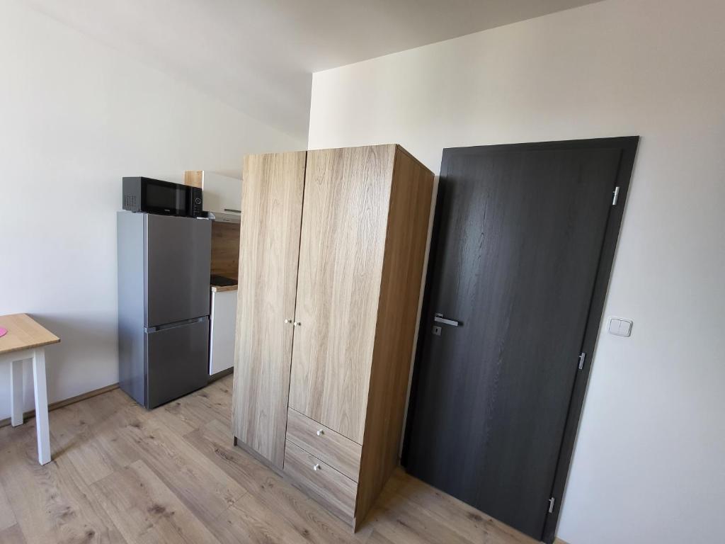 Kuchyň nebo kuchyňský kout v ubytování City Center Apartments - Moderna Brno Římské náměstí I