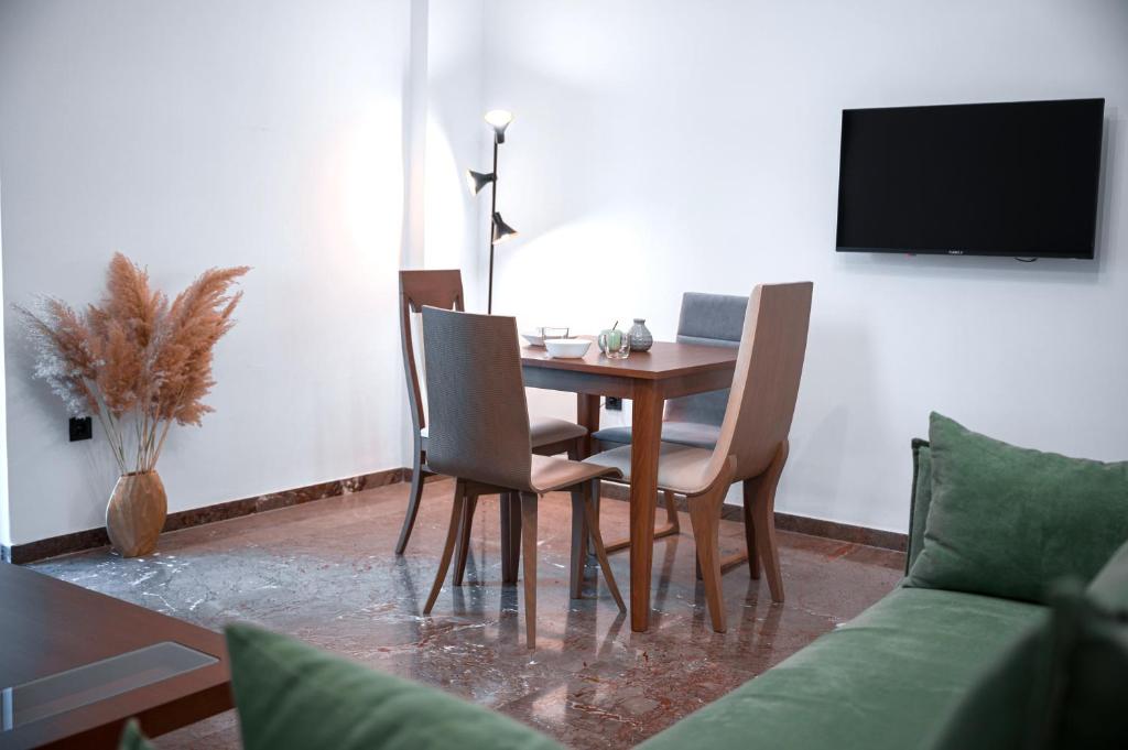 Posezení v ubytování Grec Maison Piraeus by GrecCollection