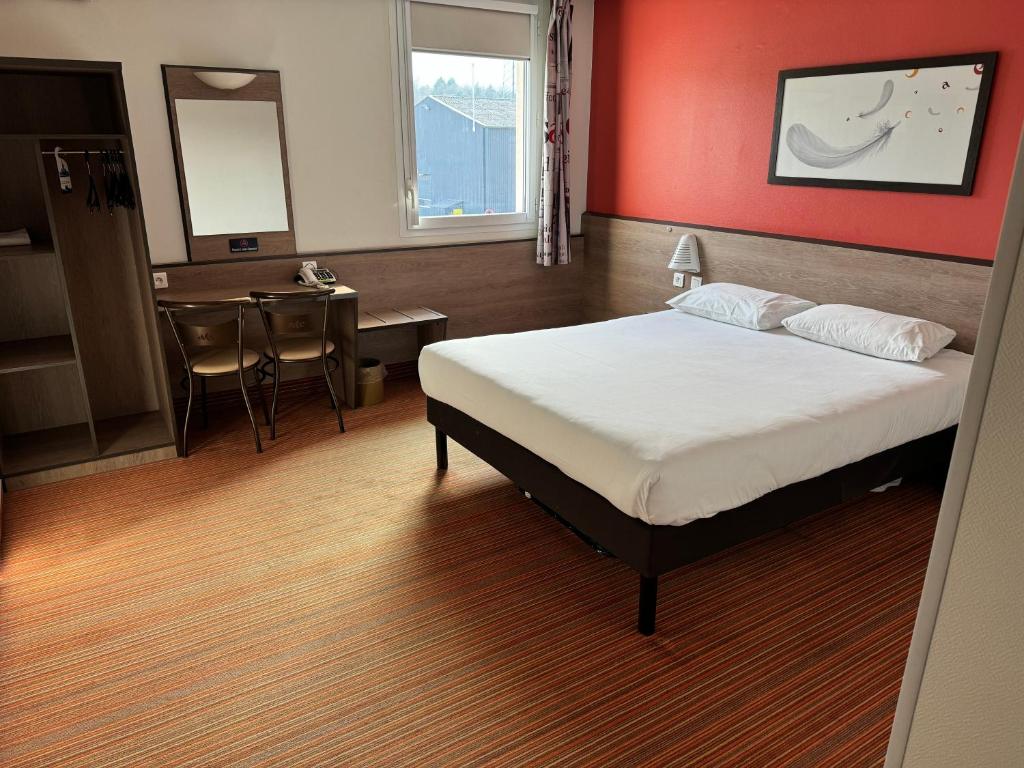 Postel nebo postele na pokoji v ubytování Ace Hotel Valence