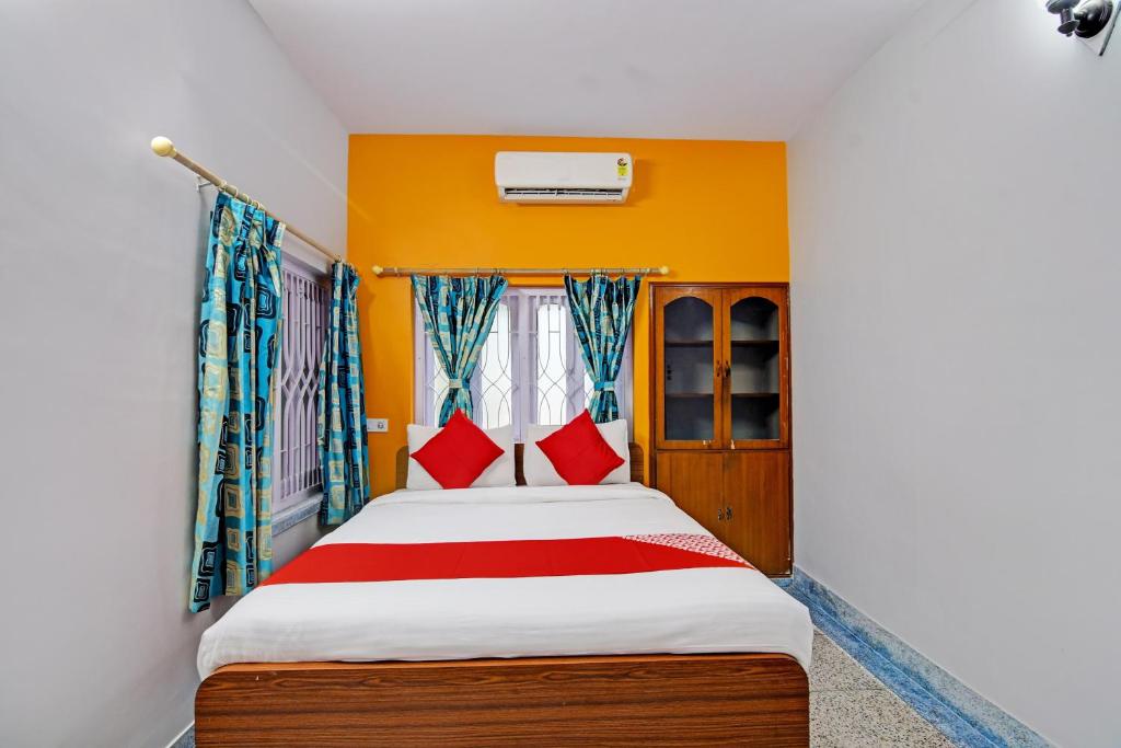 Postel nebo postele na pokoji v ubytování Hotel O The Image A Quality Stay