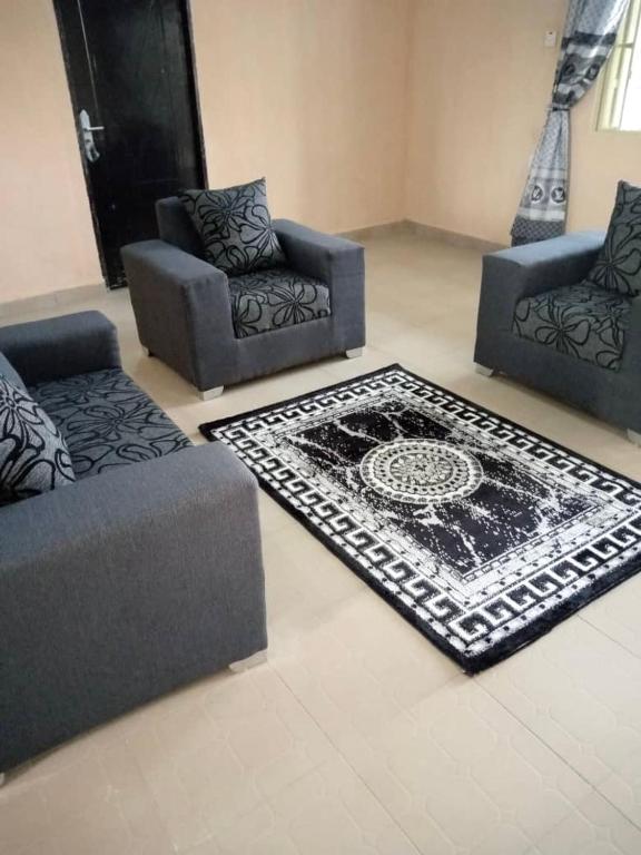 Posezení v ubytování EDEK Guest HOME