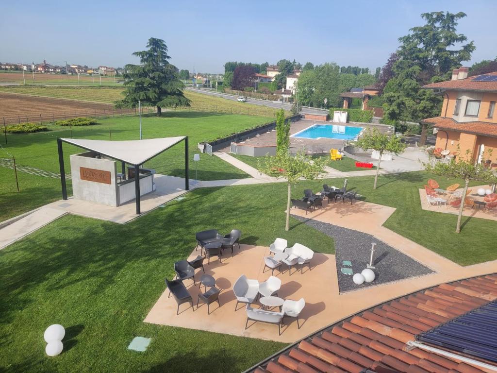 Zahrada ubytování Hotel Verri