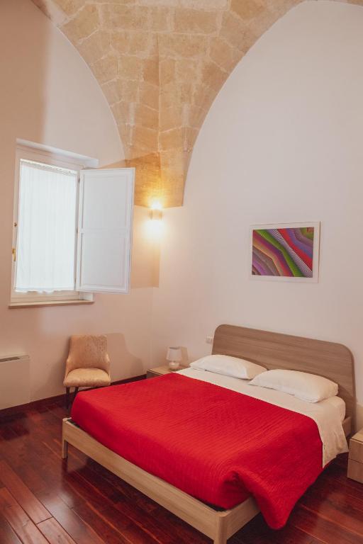 Postel nebo postele na pokoji v ubytování Tulliani Residenze Matera
