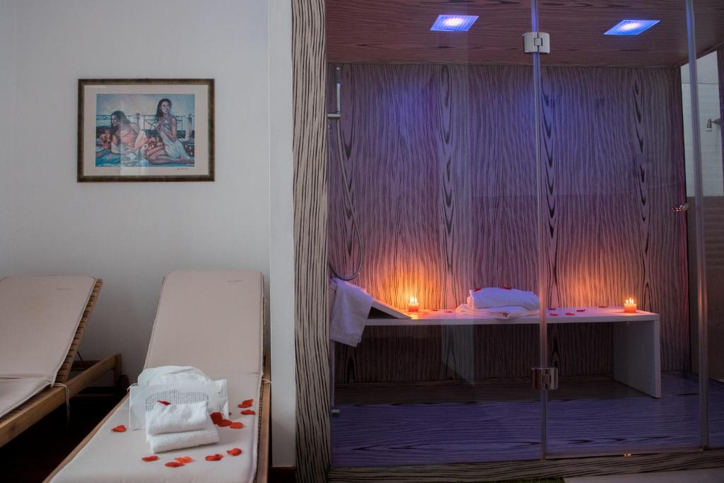 Lázně a/nebo wellness v ubytování Tulliani Residenze Matera