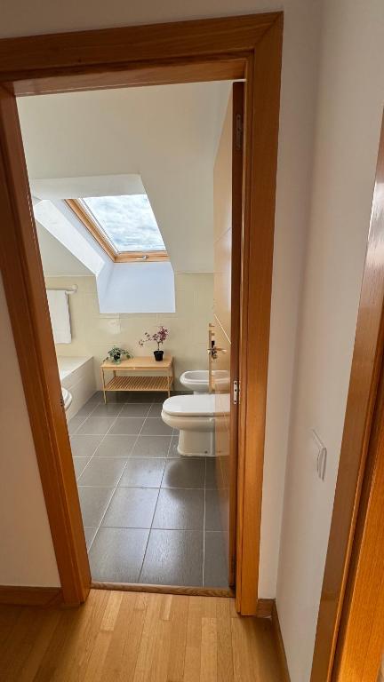 Koupelna v ubytování Apartamentos Suites Olmedo