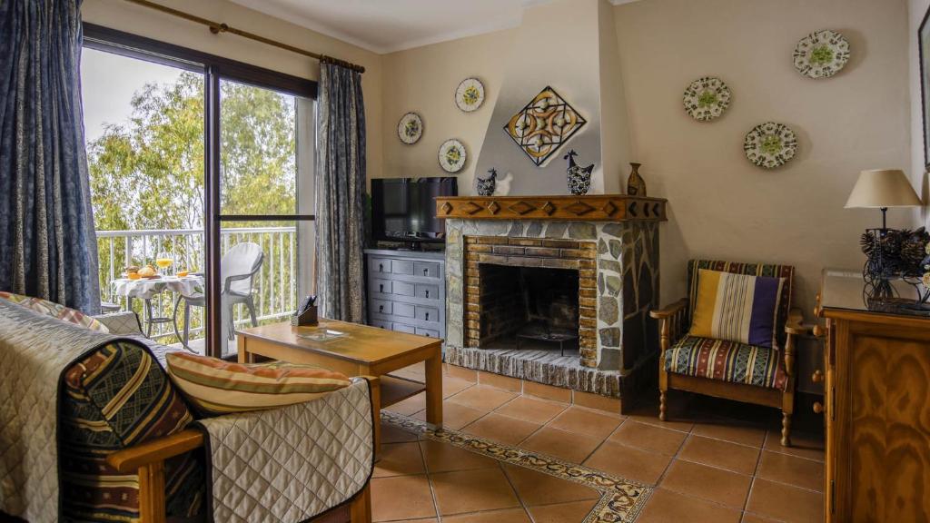 A seating area at Villa Maro Casitas Select