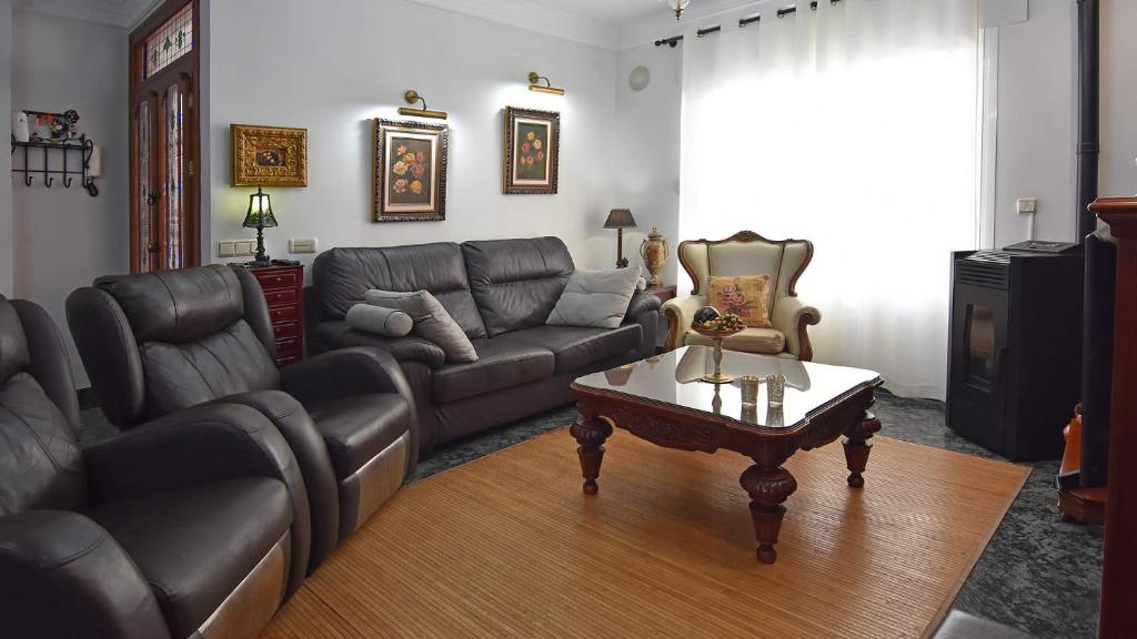 A seating area at Casa Jimena
