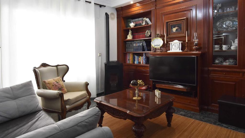 A television and/or entertainment centre at Casa Jimena