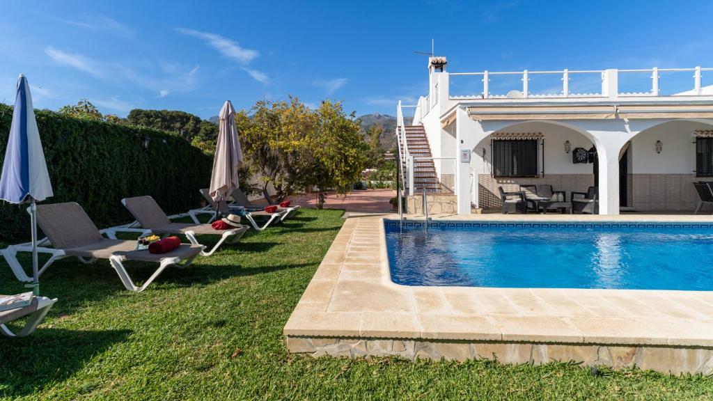 Bazén v ubytování Villa Corvera Casitas Select nebo v jeho okolí