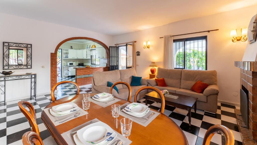 Kuchyň nebo kuchyňský kout v ubytování Villa Corvera Casitas Select