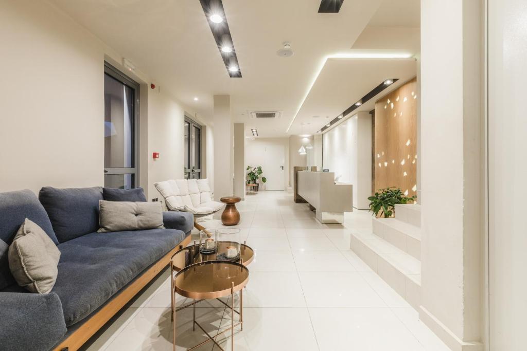 Posezení v ubytování Infinity Hotel Gytheio