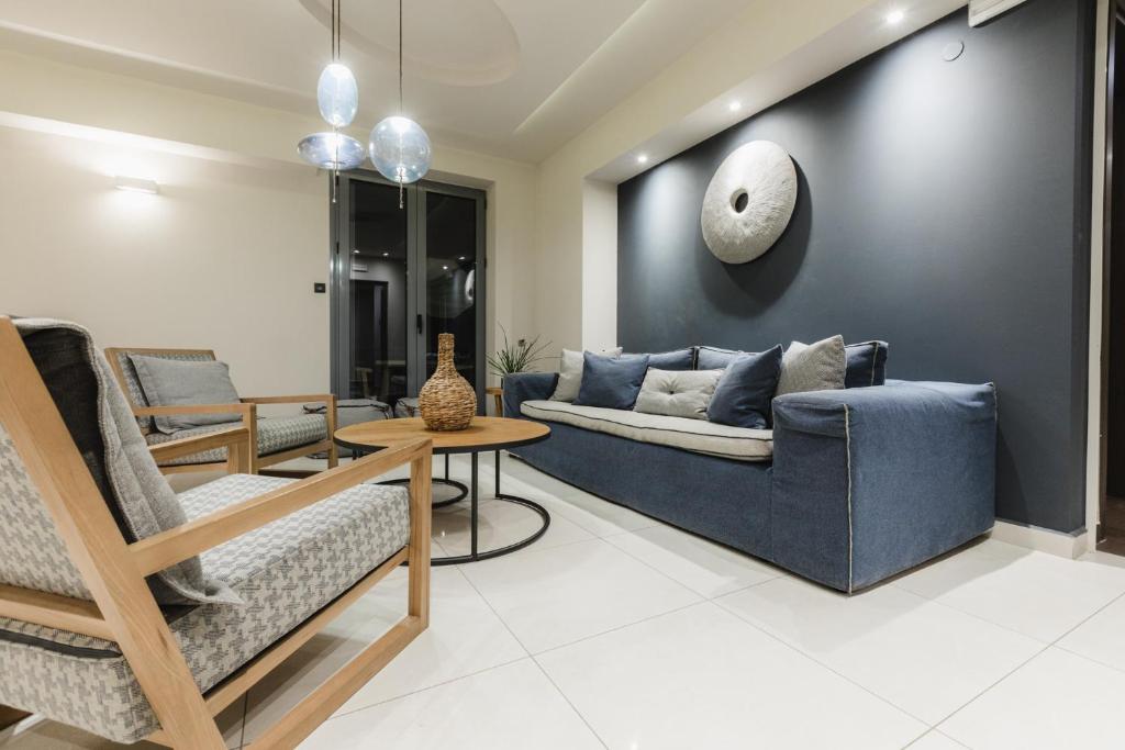 Posezení v ubytování Infinity Hotel Gytheio