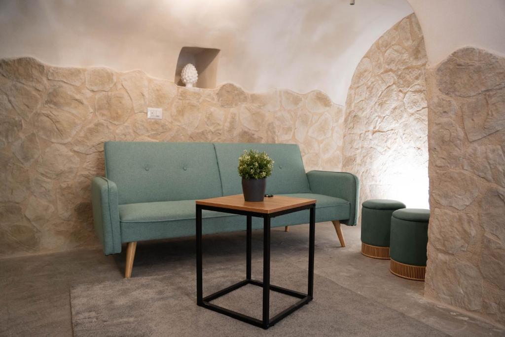 Posezení v ubytování Lues Rooms