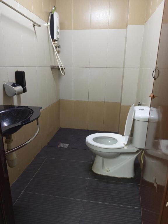 Koupelna v ubytování Hotel Dream Nur