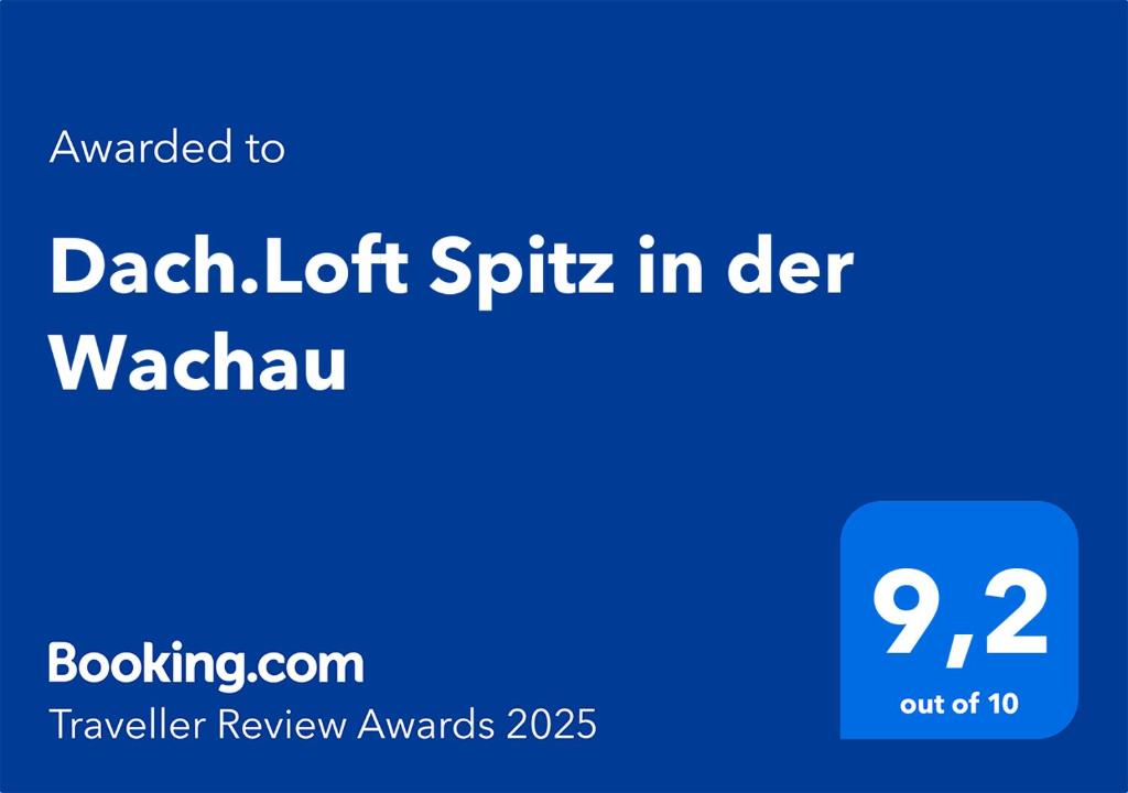 Certificato, attestato, insegna o altro documento esposto da Dach.Loft Spitz in der Wachau