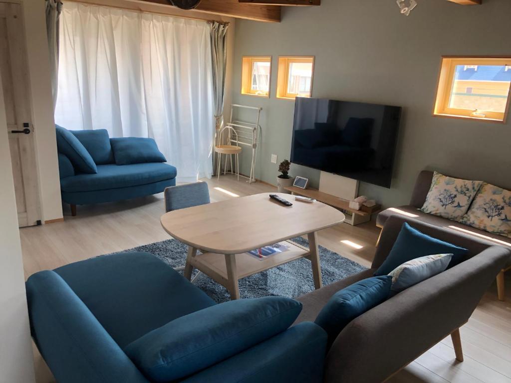 Posezení v ubytování Guest house MICHISHIO