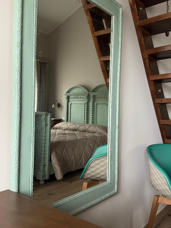 Postel nebo postele na pokoji v ubytování Agriturismo Borgo Furma