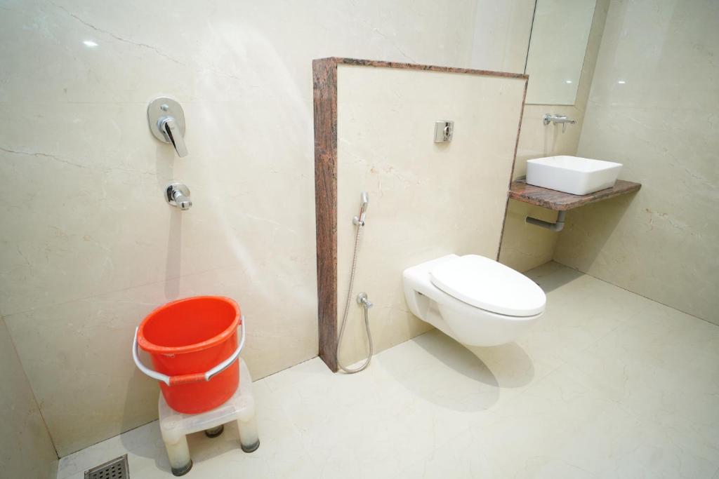 Koupelna v ubytování Hotel City Grand Varanasi
