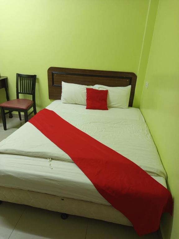 Postel nebo postele na pokoji v ubytování Hotel Dream Nur