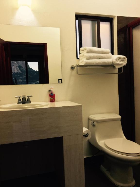 Koupelna v ubytování Hotel Mariazel