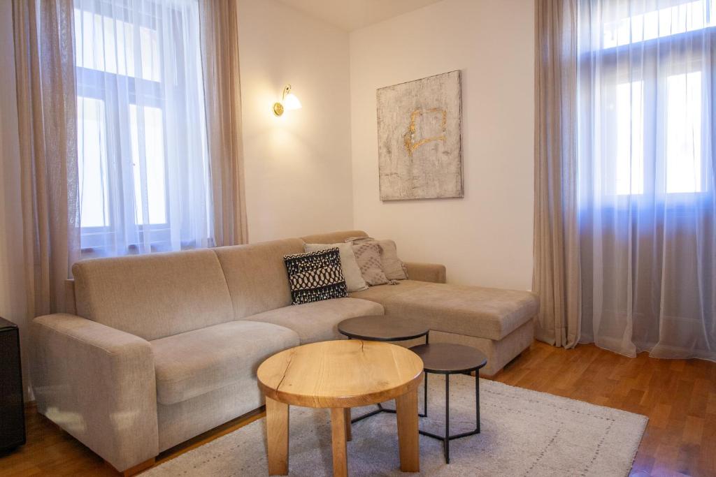 Posezení v ubytování Vila Bellevue