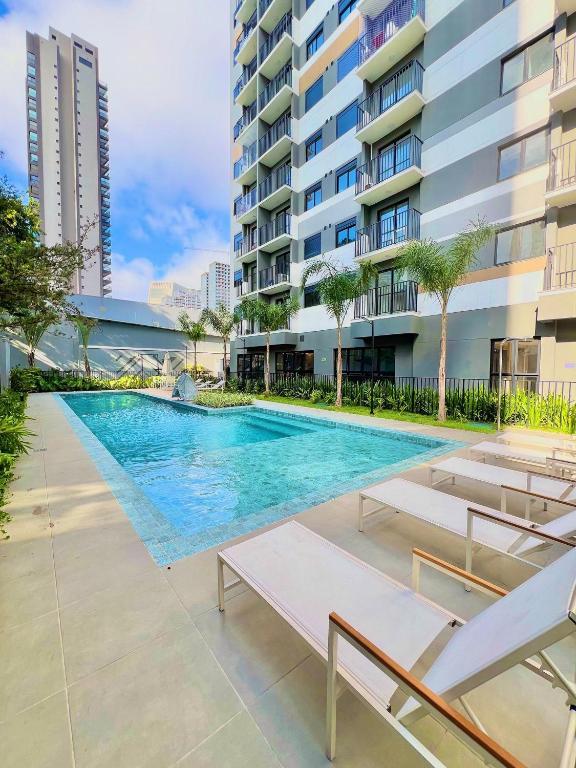 Bazén v ubytování Innvista VibePinheiros nebo v jeho okolí