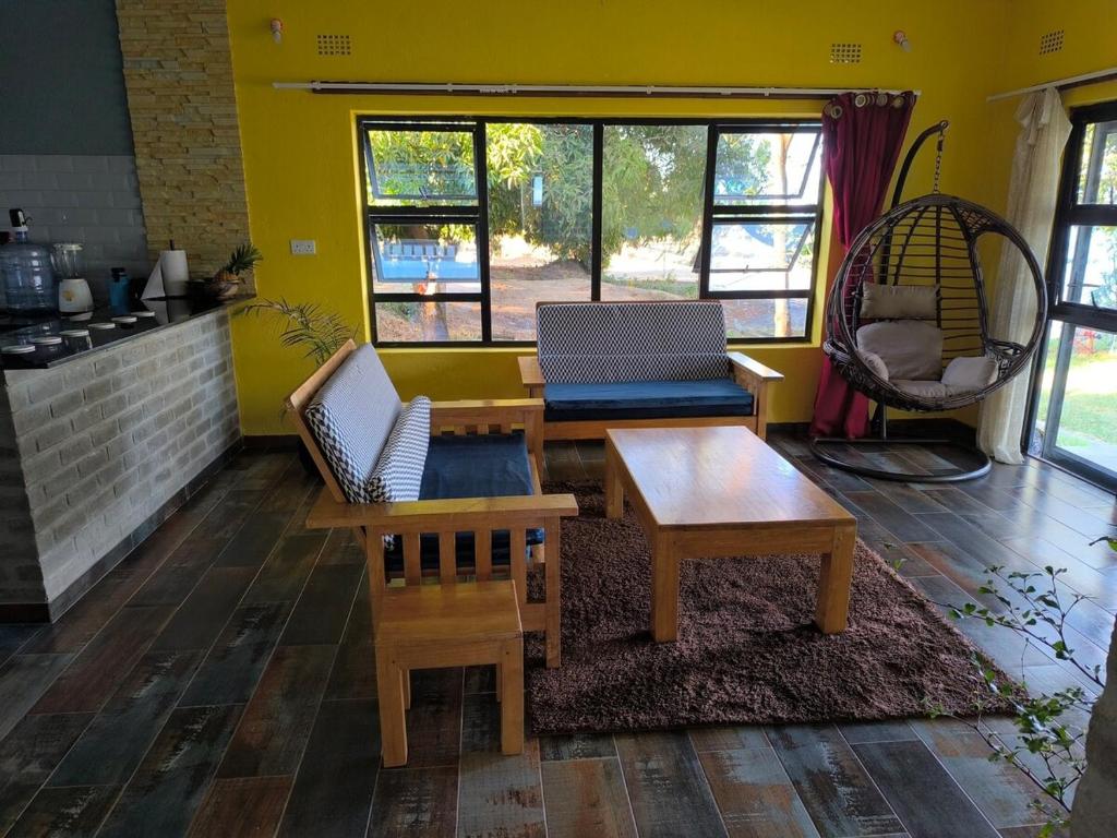 Kuchyň nebo kuchyňský kout v ubytování SambroKK Retreat