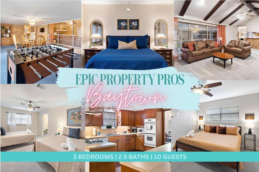 Postel nebo postele na pokoji v ubytování Relax and Play 3BR Retreat w Sunroom