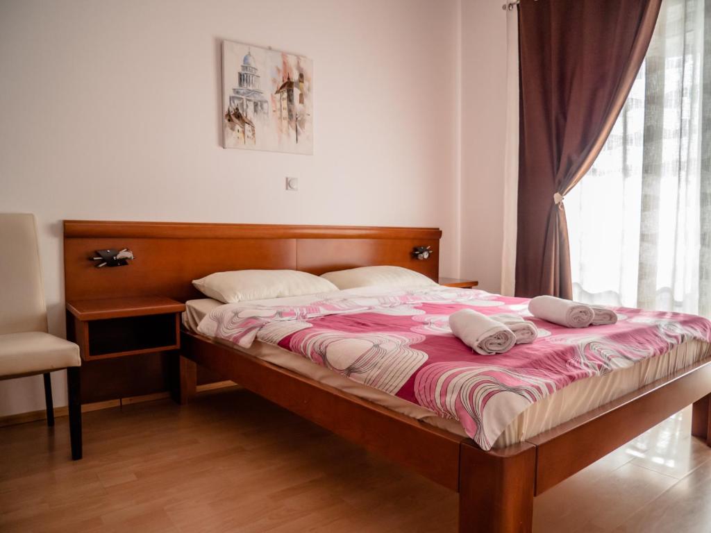 Postel nebo postele na pokoji v ubytování Apartments Bonita